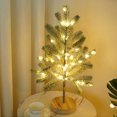 thumbnail image 4 of Los clientes traen sus propias 3 pilas AA tamaño de embalaje 50x13x13cm Luces de árbol de aguja de pino LED de 50 luces árbol iluminado para dormitorio decoración de escena de ANGGREK Otros, 4 of 8