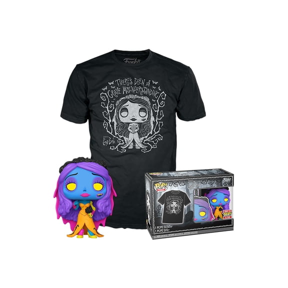 POP! & Tee: Corpse Bride - Emily (Black Light)