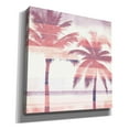 thumbnail image 2 of Epic Graffiti 'Beachscape Palms III Pink Purple' by Michael Mullan, Canvas Wall Art, 26"x26", 2 of 3