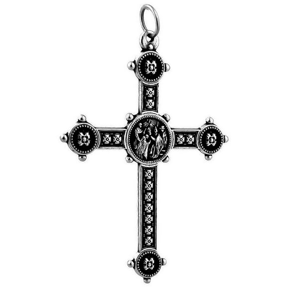 2.25" Consecration Cross Pendant with Ornate Design