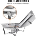 thumbnail image 3 of Jacgood Chafing Dish 8Qt Stainless Steel Chafer 8 Packs Full Size Rectangular Chafers for Catering Buffet Warmer Set, 3 of 8