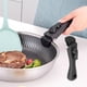 thumbnail image 4 of Asa Universal Extraíble para Ollas | Agarre Ergonómico Antideslizante | Compatible con Ollas de Camping y para El Hogar | Cierre de Clip de Acero Inoxidable | Diseño de Plástico Negro | Mango de 18,5, 4 of 7
