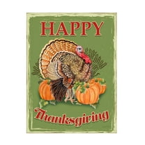 Trademark Fine Art 'Thanksgiving 9' Canvas Art by Jean Plout