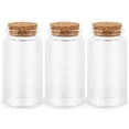 thumbnail image 1 of Frascos de vidrio Wondeken de 100 ml con tapones de corcho, juego de 3, 1 of 7
