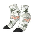 thumbnail image 2 of Bingfone Vintage Palm Trees Design Patterned Men'S Women'S Casual Cotton Socks, 2 of 9