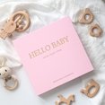 thumbnail image 1 of Baby Memory Book Pregnancy Record First Year Milestone Journal Scrapbook Album Beige, 1 of 7