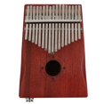 thumbnail image 3 of 17-Key Kalimba Mahogany Thumb Piano Musical Instrument with Bag and o Cable, 3 of 4