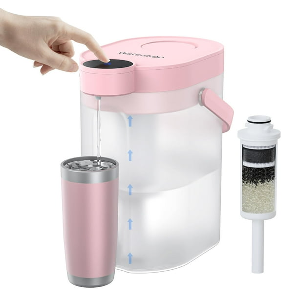 Filtro de agua Pitcher Waterdrop FreshTaste Electric Pink