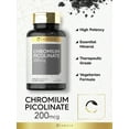 thumbnail image 3 of Chromium Picolinate 200mcg | 250 Tablets | Vegetarian Formula | by Carlyle, 3 of 6