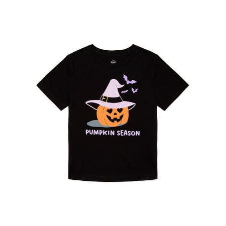 

Wonder Nation Toddler Girls Halloween Graphic Tee Sizes 12M-5T