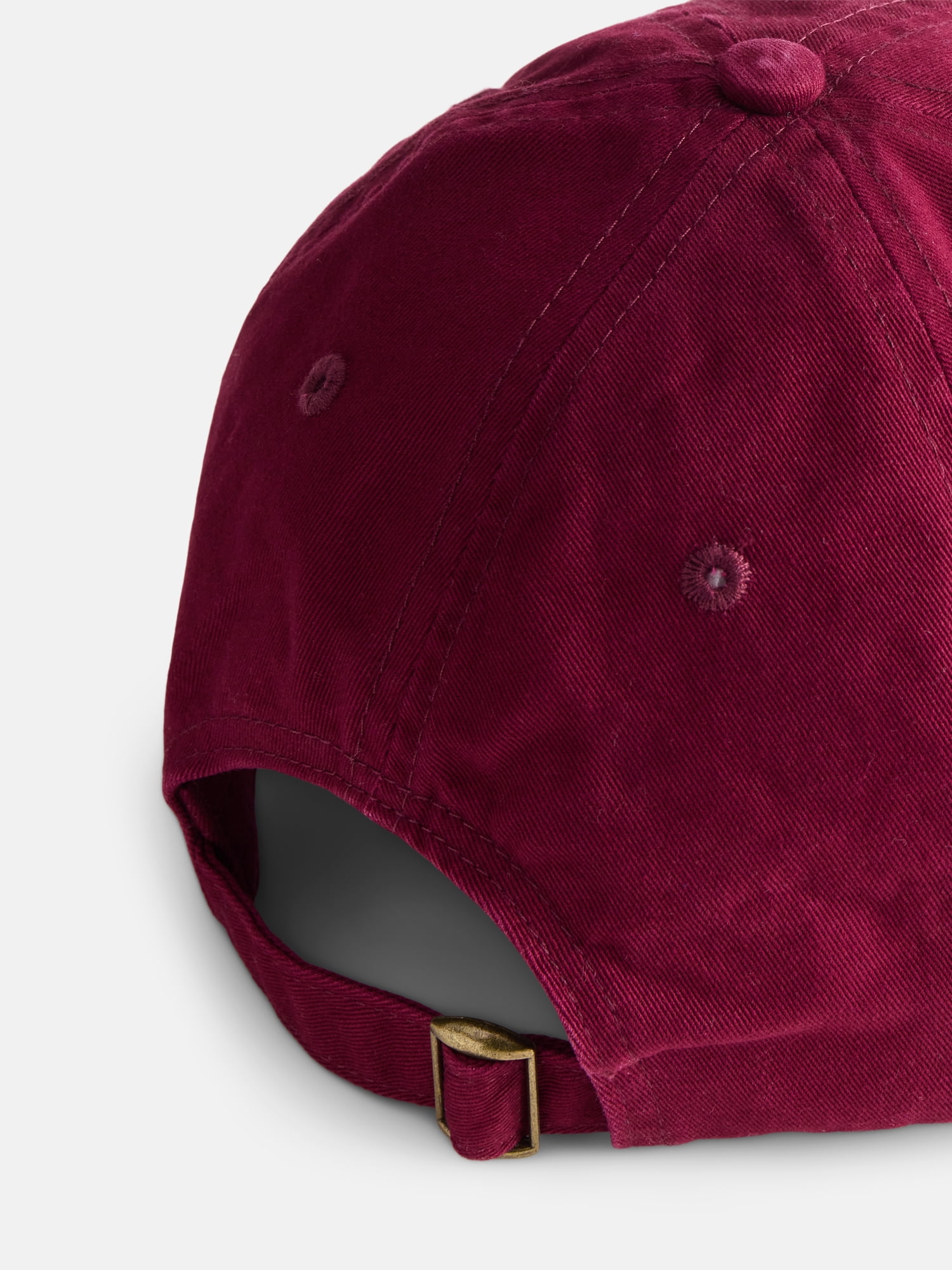 Scenario Women's Twill Baseball Hat, Merlot Wine