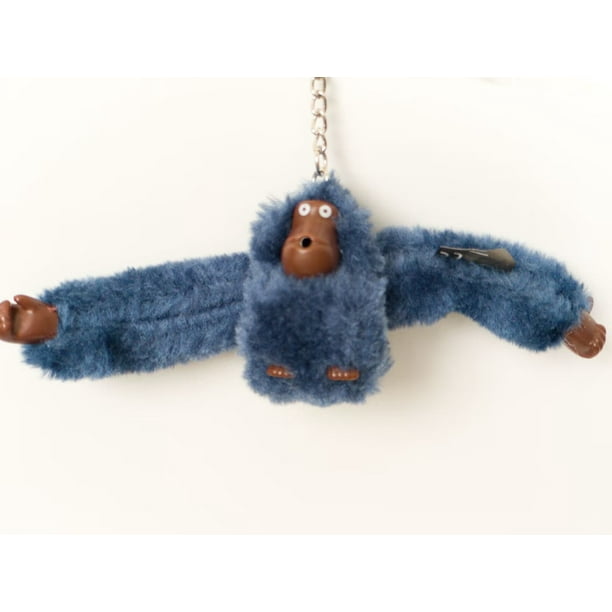 Colgante de bolso de mono de peluche, bolso de mensajero, mochila, llavero, muñeco colgante, llavero