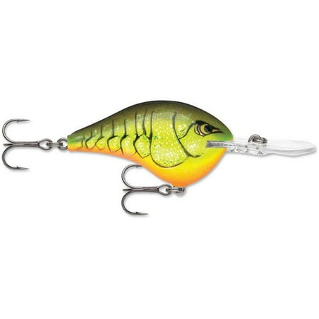 UPC: 0022677320618 | Rapala DT06CRTBC 2-1/8In 3/8Oz 6Pk Chartreuse Rootbeer Crankbait