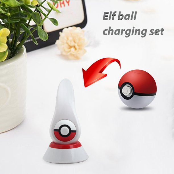 Kuymtek Accesorios para videojuegos Elf Ball Plus Game Handle Grip para NS Poke Ball Plus