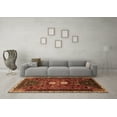 thumbnail image 3 of Ahgly Company Indoor Rectangle Persian Brown Traditional Area Rugs, 7' x 10', 3 of 4