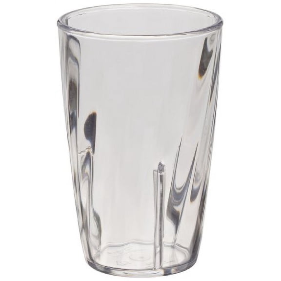 Carlisle 4366807 Swirl Tumbler, 16 oz, Clear, Polycarbonate (Case of 36)