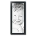 thumbnail image 2 of ArtToFrames 9" x 22" Black Satin Picture Frame, 9x22 inch Black MDF Poster Frame (WOM-5180), 2 of 8