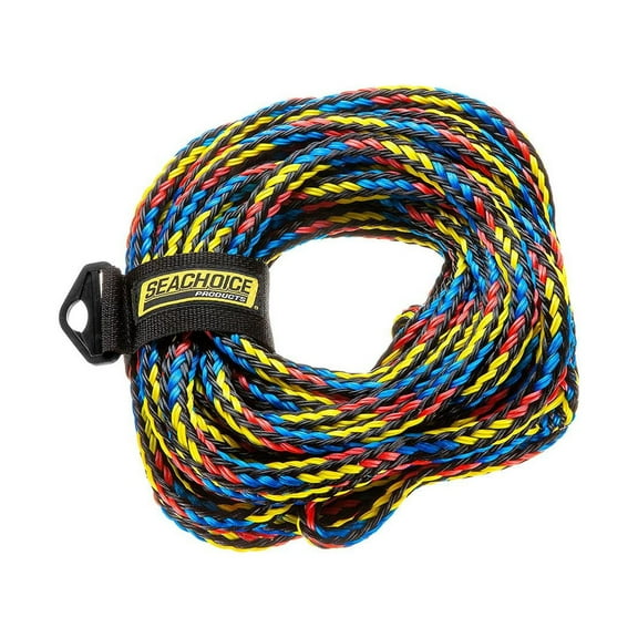 SeaChoice  86744; 4 Rider-Tube Tow Rope