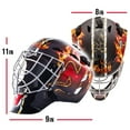 thumbnail image 3 of Franklin Sports GFM 1500 NHL Devils Goalie Face Mask, 3 of 3