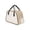 Beige#01, variant on Linnome Clear Patchwork Travel Toiletry Bag Waterproof Transparent Cosmetic Organizer with Top Hand Straps Portable Shower Pool Carry Pouch for Skincare Makeup Bath Supplies Storage