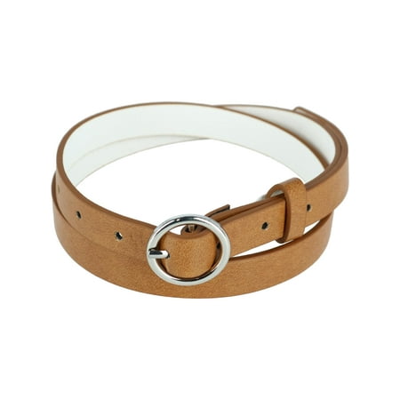 CTM® Bridle Belt with Circle Buckle (Women's)