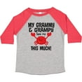 thumbnail image 3 of Inktastic My Grammy and Grampy Love Me Boys or Girls Toddler T-Shirt, 3 of 5