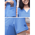 thumbnail image 4 of Adar Pro Heather Blouses Médicales pour Femmes - Col en V, 4 of 7