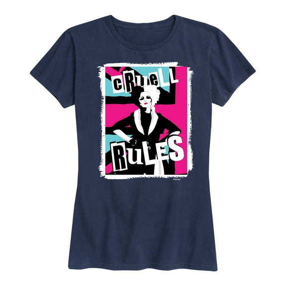 Disney's Cruella - Cruell Rules - Women's Short Sleeve Graphic T-Shirt