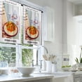 thumbnail image 2 of LALILO Kitchen Curtains and Valances Set of 3 36" Italy Window Treatment Tiers for Window Decor, 2 of 5