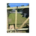 thumbnail image 3 of GForce Wood Gate Hinges - Build A Fence Gate The Easy Way - One Person Install - New Heavy Duty Version, 3 of 7