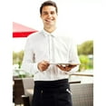 thumbnail image 4 of Black Waitress Waiter Server Short Aprons，Waist Apron With 3 Pockets, 4 of 7