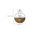 thumbnail image 2 of UPGRATOR Cesta De Colgante De Metal Hecha A Mano Ideal Para En Hogar Y Negocios Multicolor, 2 of 7