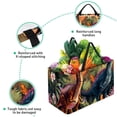 thumbnail image 3 of Dinosaur Premium Oxford Cloth Picnic Basket - Reusable, Foldable, Large Capacity Storage Box, Ideal Storage Bin or Shopping Basket for Outdoor Adventures, 3 of 7