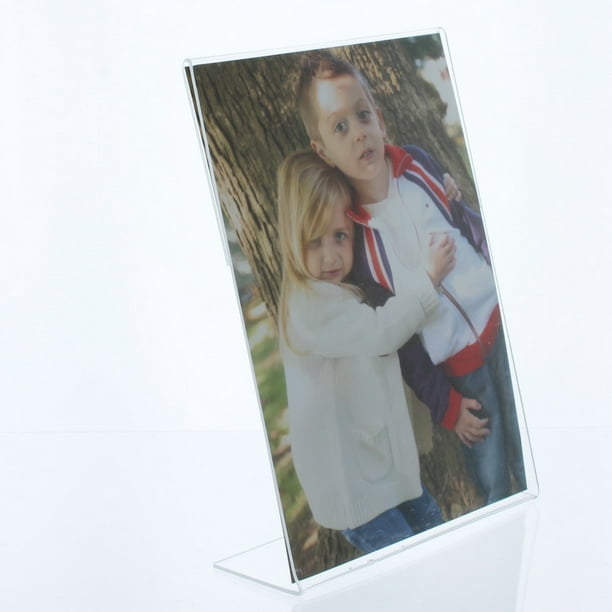 Lot of 12 Stand Up Clear Acrylic Picture Frames 5" x 7" - Walmart.com