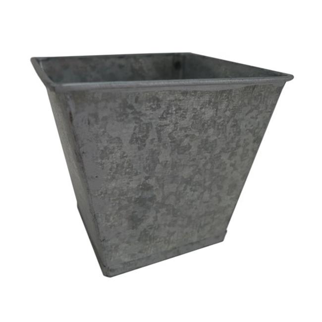 Cheung's FP3351SQ 3. 25 inch Metal Square Garden Pot Planter