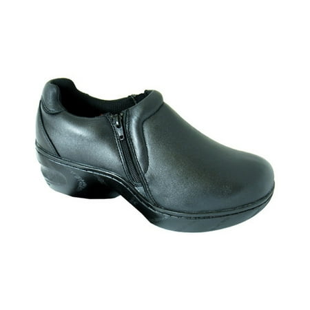 

Women s Genuine Grip Footwear Slip-Resistant Slip-on Zipper