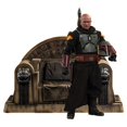 thumbnail image 1 of Figure Hot Toys TMS056D - Star Wars : The Mandalorian - Boba Fett Repaint Armor Version & Throne Deluxe Version, 1 of 5