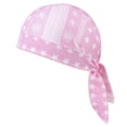 thumbnail image 2 of IYYVV Men Women Paisley Cooling Headscarf Cap Lightweight Breathable Running Cycling Bandana Light pink, 2 of 7