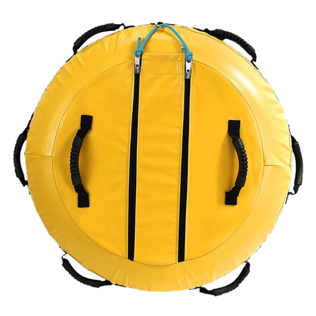 Almencla Freediving Buoy Float Gear Dive Float Buoy for Training Scuba Diving Rafting Yellow