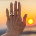 thumbnail image 2 of KONTONTY Adjustable Open Ring for Men Multi Color Scorpion Rhinestone Statement Fashion Ring, 2 of 8