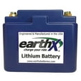 EarthX ETX12A Eco-Friendly Lithium Motorcycle Battery with Built-in Battery Management System