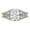 yellow-gold, variant on 4 Carat LAB GROWN DIAMOND Designer Channel Set Oval Cut Diamond Engagement Ring (G-H Color VS2-SI1 Clarity 3 Ct Center) Platinum Size-4