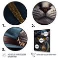 thumbnail image 3 of Designart Mafia Cat I Canvas Wall Art, 3 of 5