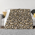 thumbnail image 3 of Throw Blanket for Couch, black brown Leopard trendy Super Soft Fuzzy Comfy Warm Throw Blanket, Cuteness Lightweight Cozy Plush Flannel Blanket & Throws for Sofa and Bed All Season, 3 of 5