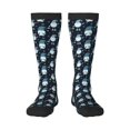 thumbnail image 1 of Balery Christmas Gnome blue Calcetines novedosos Calcetines deportivos Calcetines hasta la rodilla Calcetines de algodón Calcetines originales y geniales, 1 of 6