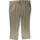 thumbnail image 1 of Tasso Elba Pantalones casuales con cordón de lino para hombre, marrón, grande 3X, 1 of 2