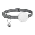 thumbnail image 2 of VISALY Cat Collar Reflective Collar with Bell and Buckle Cat Collar with AirTag Holder for Dog Puppy, 2 of 8