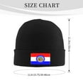 thumbnail image 3 of ZICANCN Missouri State Seal Flag Knit Beanie Hat , Winter Cap Soft Warm Classic Hats for Men Women Black, 3 of 8