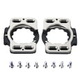 thumbnail image 1 of 1 Pair Quick Release Aluminum Alloy Cleat Cover Lightweight Pedal Clip Riding Accessory Practical Road Bike Pedal Cleats for SpeedPlay, 1 of 6