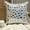 White, variant on The HomeCentric Decorative White 16"x16" (40x40 cm) Throw Pillows, Silk Mirror Embroidery Throw Pillows For Couch, Geometric Pattern Modern Style - Darpan White